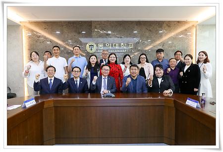 몽골 울란바토르 바가항가이구와 교류 활성화 논의